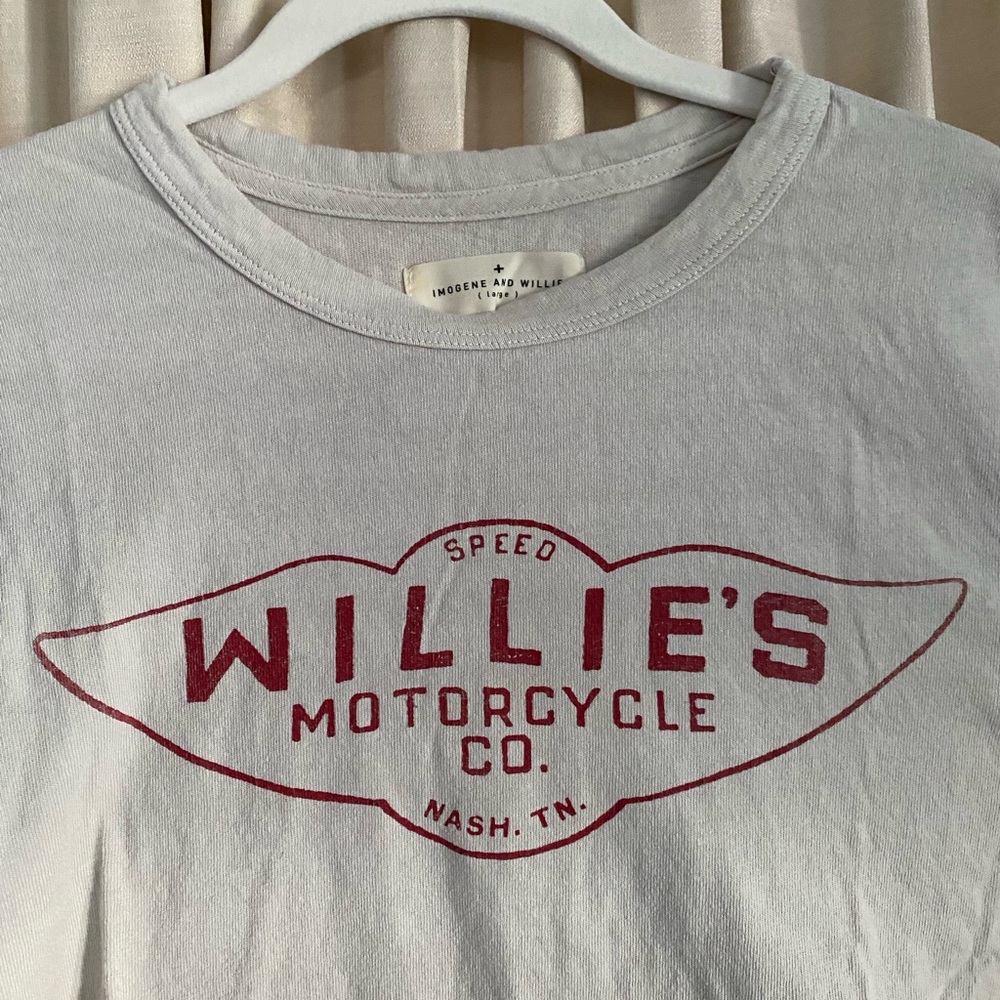 I+W “willie’s motor co.” tee